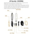 thumbnail image 2 of RUISINERY 3 Digit Helmets Lock Combination Cable Lock Multifunctional Travel Luggage Lock Suitcase Cable Lock Travel Bag Lock, 2 of 8