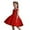 Red, variant on XBASW Toddler Kids Girls Mesh Princess Dress Floral Tulle Bridesmaid Dress Baby Girls Embroidery Birthday Party Gowns 3-13T