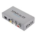 thumbnail image 1 of YPbPr To CVBS Converter, Portable 1080P60 Support PAL And NTCS Video Capture YPbPr To AV Converter  For Projector, 1 of 8