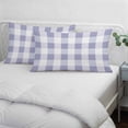 thumbnail image 4 of Purple Plaid Small Pillow Covers, Spring Summer Farmhouse Buffalo Checkered Soft Throw Pillow Cases with Invisible Zipper, Decorative Pillowcase Pillows Protectors for Sofa Bed Chair 12"x20", 4 of 9