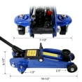 thumbnail image 4 of S-HOME 1.5 Ton Low Profile Floor Jack, 5"-11.8" Lift, Steel Racing Jack with Plastic Case, 3300LBS Capacitywithout tTool Box, 4 of 12