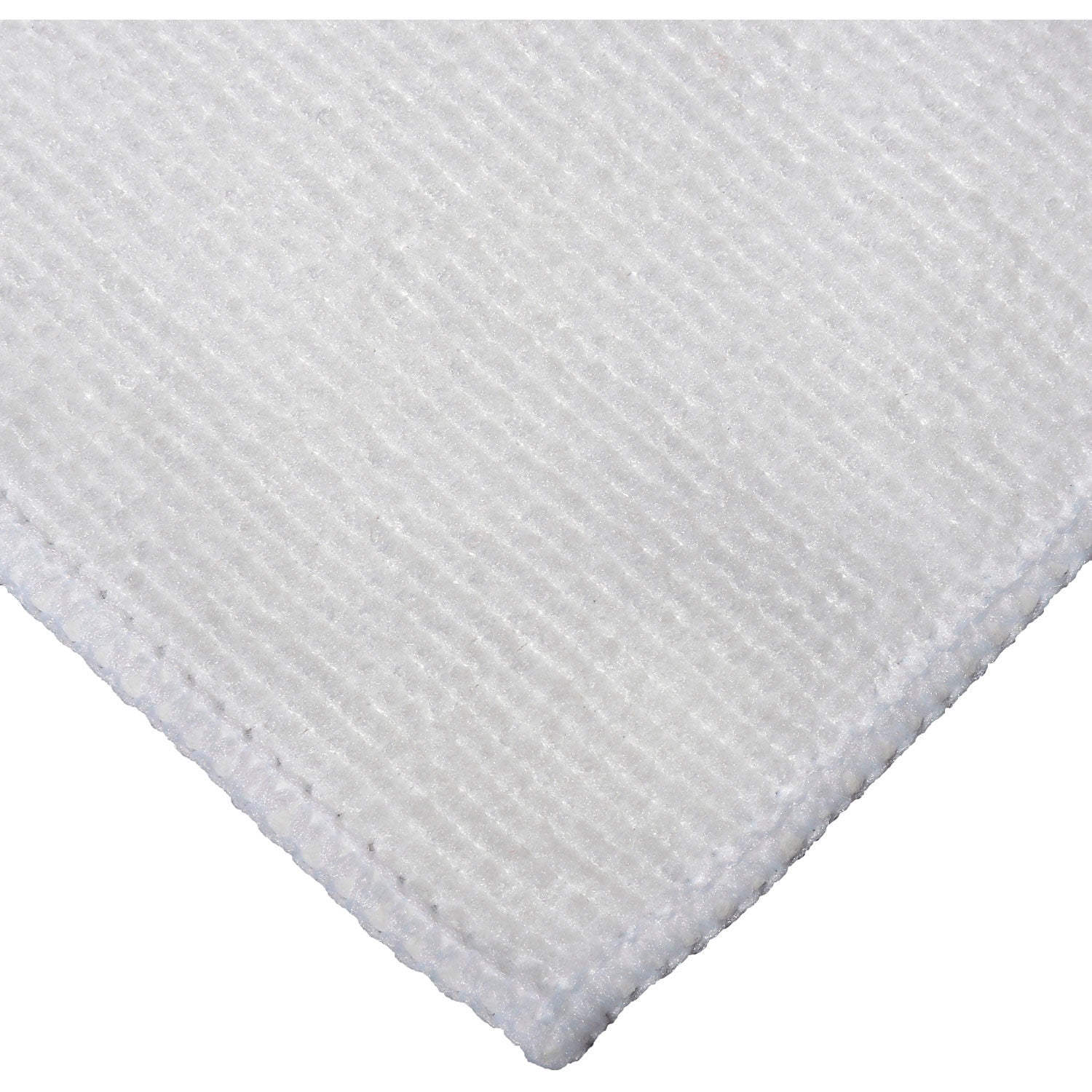 Global Industrial 300 GSM Microfiber Polishing Cloths 16"" x 16"" White 12 Cloth