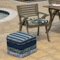 thumbnail image 6 of ARDEN ProFoam Essentials Outdoor Seat Cushion, 19 x 20, Patio Cushion, Rain-Proof, Fade Resistant, Simone Blue Tropical, 6 of 19