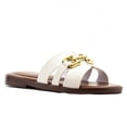 thumbnail image 3 of Sandalias para Mujer Zmexico 4080 blanco 25, 3 of 4