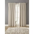 thumbnail image 2 of (2 pack) Better Homes & Gardens Boucle Blackout Curtain Panel, 1-Piece, Beige, 50" W x 95" L, 2 of 8