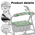 thumbnail image 5 of HELLHERO Christmas Trees and Candy Canes Rollator Walker Seat Back Cover Rollator Walker Seat and Backrest Rollbar Covers Set & Easy Fit with Cover, 5 of 7