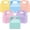 Pastel, variant on 24 Pcs Blue Party Favor Treat Boxes, Blue Paper Candy Gift Gable Boxes for Party Favors, Goodie Box for Birthday Wedding Baby Shower Ocean Graduation Parties Supplies Decorations, 6 x 3.5 x 3 Inches
