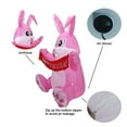 thumbnail image 4 of Garden Decor Easter Products Decorative Props LED Luminous Pink 1.5m Polyester + Plastic Inflatable, 4 of 5