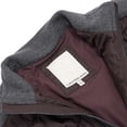 thumbnail image 4 of Calvin Klein Men's Qulited Stand Collar Bomber Jacket, Bordeaux,S - US, 4 of 4