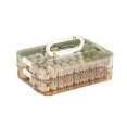 thumbnail image 1 of Preservation Box High Capacity Good Sealing Moisture-Proof Anti-stick 3D Frosted Bottom Food Organizer Timekeeping Quick Froze Dumpling Storage Box for Kitchen, 1 of 8