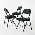 thumbnail image 6 of Homy Casa 4 Pack Folding Chairs with Padded Cushion for Wedding Party, Indoor & Outdoor Use, 6 of 13
