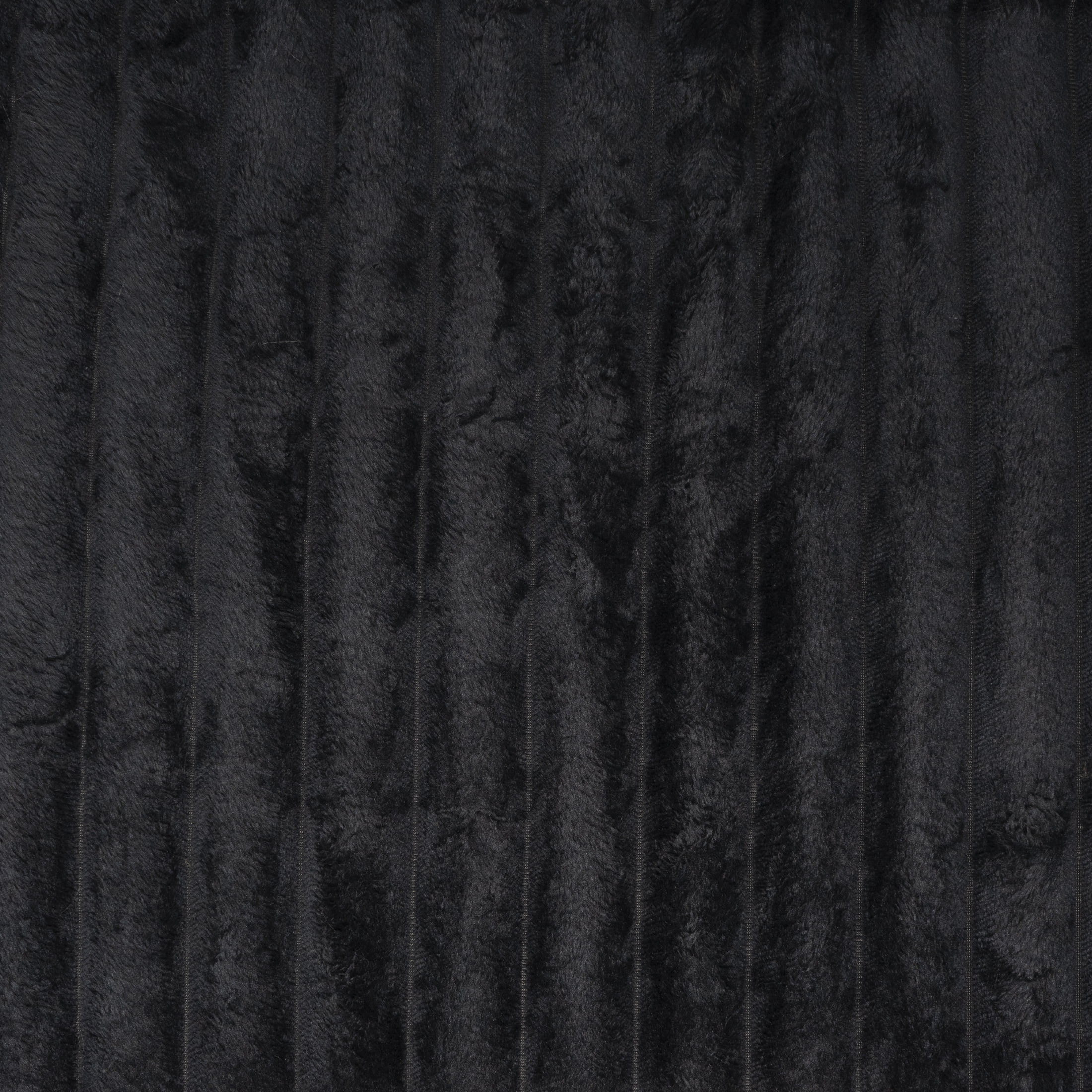 RTC Fabrics, 1.5 Yard Cut 100% Polyester Fleece Print Fabric, Stripe Black, 60" Wide For Quilting & Sewing