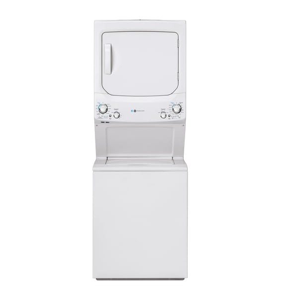 GE GUD27GESNWW 27 Inch Gas Laundry Center