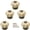 Ivory, variant on 5 Pack Retro Vintage Ceramic Pumpkin Cabinet Knobs, Kitchen Cabinet Drawers Dresser Cupboard Pull Handles Door Pulls with 3 Kinds of Screws (5 Pack, Sky Blue)