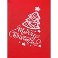 thumbnail image 6 of （Mom）Family Matching Christmas Pajamas Set LetterChristmasTreeCrutches Print Holiday Pajamas Sleepwear Dad Mom Kids PJs, 6 of 10