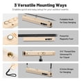 thumbnail image 3 of InstaHibit 3 Pack Rechargeable Magnetic Light LED Work Light with Hook 5 Modes Tent Light for Canopy Outdoor Event, 3 of 9