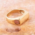 thumbnail image 2 of Signet Orange Sponge Coral and Bronze In The Hole Ring, 2 of 4