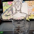 thumbnail image 3 of 250th Anniversary Whiskey Decanter - US Marine Corps Tribute Glass Liquor Bottle with Display Case, Collectible Memorial Commemorative Alcohol Bottle, 3 of 4