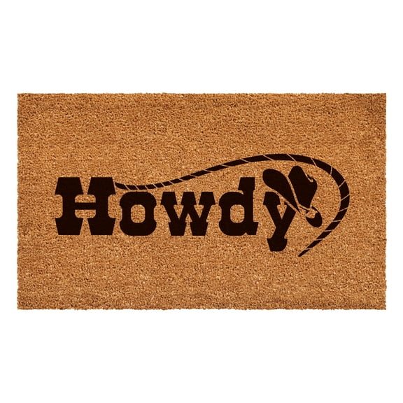 Calloway Mills Howdy Doormat, 24" x 36"