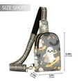 thumbnail image 2 of FORMRS Womens Crossbody Sling Bag Travel Daypack Shoulder Chest Backpack, Cute Ghosts, 2 of 7