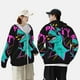 thumbnail image 4 of Balery Rex Dinosaur With Sunglasses Sudadera ligera de manga larga con capucha y protección solar UPF 50+ para hombre y mujer, ideal para pesca y running-3X-Large, 4 of 7
