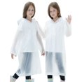 thumbnail image 2 of Lot de 2 Imperméables pour Enfants, Ponchos de Pluie Réutilisables avec Capuchon et Manches Imperméables, 2 of 5