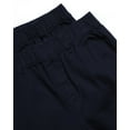 thumbnail image 5 of Beverly Hills Polo Club Boys' School Uniform Shorts - 2 Pack Uniform Twill Shorts for Boys (4-18), 5 of 7