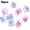 A, variant on 15 Pcs Guessing Eggs Mini Keychain, Rock Paper Scissors Fidget Toy for Stress, Cute