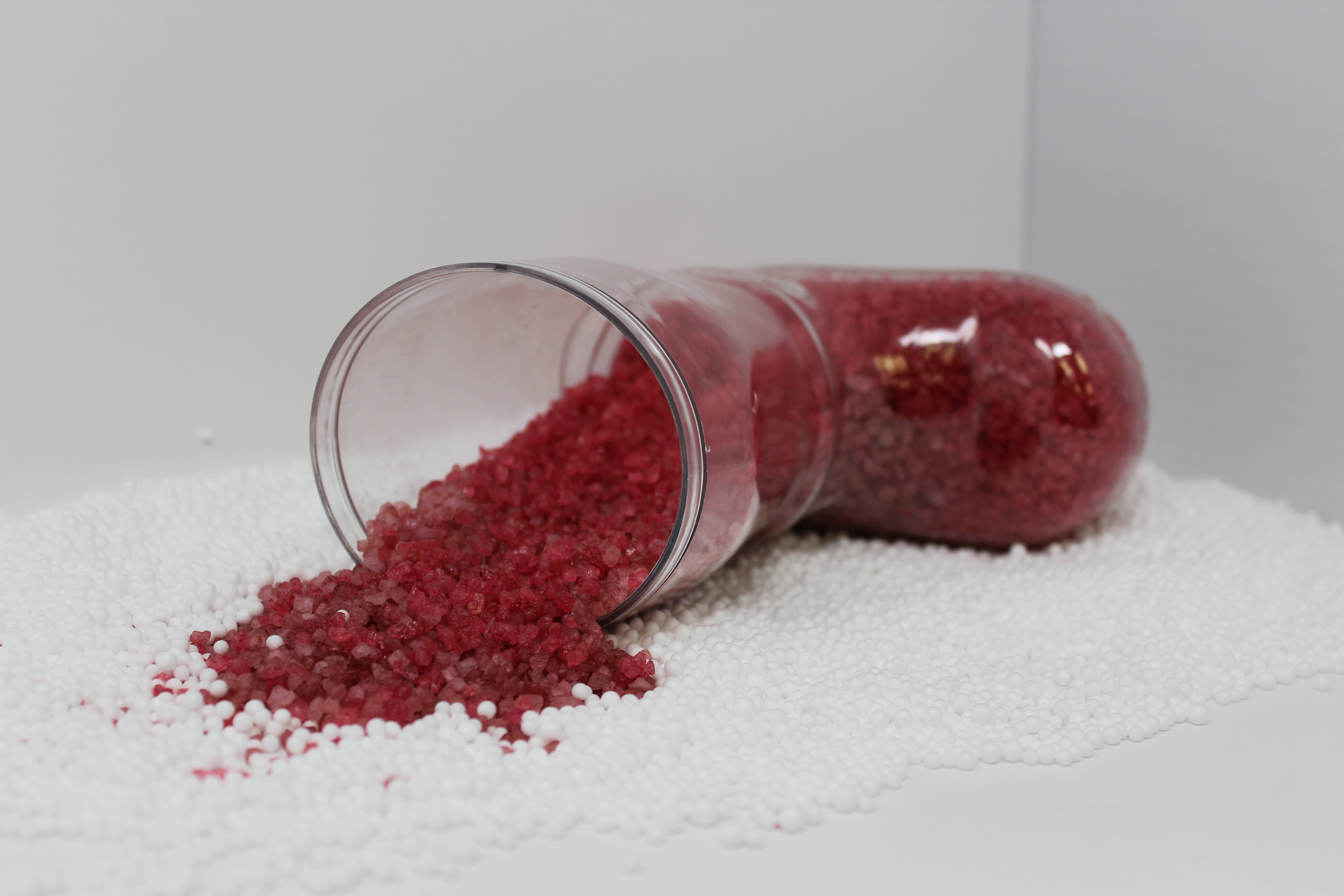 Onyx Bathhouse Red Velvet Bath Boot with Bath Salts and Loofah - 3 PC