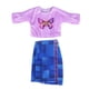 thumbnail image 1 of Conjunto de 2 piezas de ropa para muñeca, disfraz de princesa, vestido para cambiar a la muñeca. conjunto de falda, 1 of 6