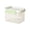 Green 600ML, variant on KGJQ Airtight Food Storage Bin, Square Stackable Storage Tank, with Colorful Buckles Countertop Container, for Pantry Dry Goods Rice Noodles Snacks