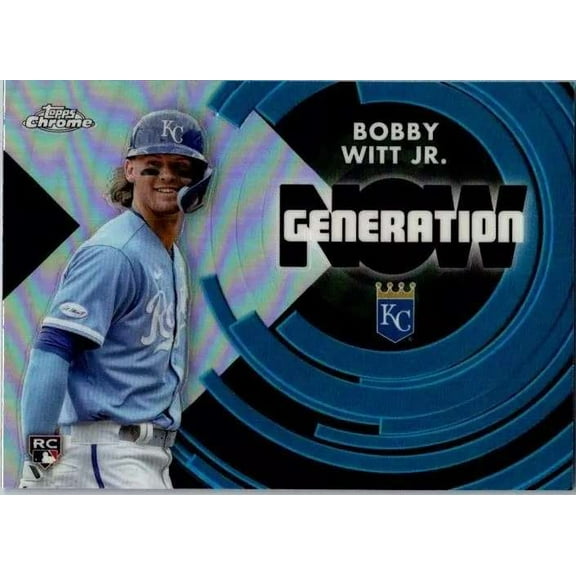 MLB 2022 Topps Chrome Update Generation Now Bobby Witt Jr. GNC-23 (Rookie)