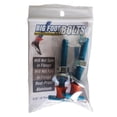 Big Foot Toilet Bolts No Spin Toilet Flange Bolts 5/16" Threading X 2.5" Length