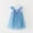 Blue, variant on Spazoro Kids Girls Dress Skirts, Princess Pageant Party Birthday Wedding 2025 Saving Suspenders Bowknot Mesh Dresses for Child Girls Blue Size 1 T