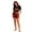 Women, variant on Halloween Pjs, Halloween Couple Matching Pajamas Set, Black Top & Plaid Shorts Pumpkin Graphic Short Sleeve Loungewear, Crop Top & Shorts Sleepwear, Soft Classic Nightwear for Summer Home Wear, L