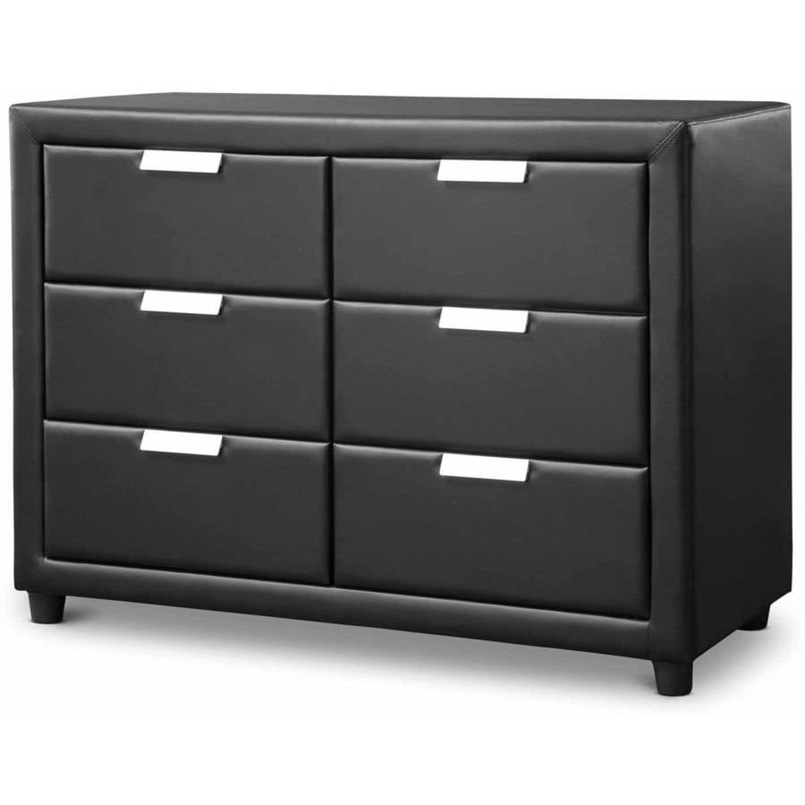 Pageant Wood Contemporary Black Upholstered Dresser Walmartcom - pageant wood contemporary black upholstered dresser walmartcom -