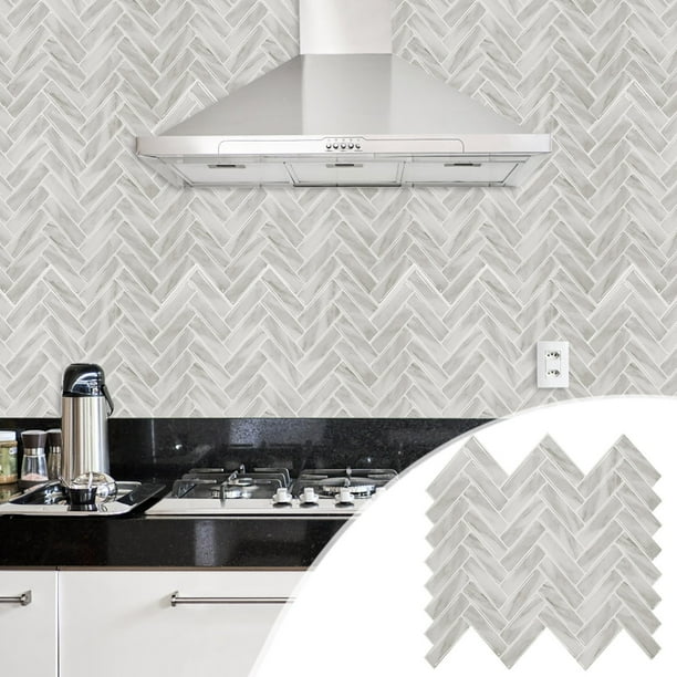 Fiudx Decoración Del Hogar Pegatinas De Pared De Simulación 3D, Decoración Autoadhesiva Para Cocina Y Baño Liquidación De Ahorros De Verano