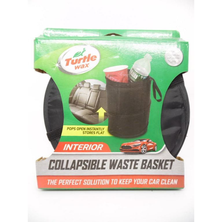 Car Waste Bin Collapsible Travel Mini Rubbish Basket Collapsible