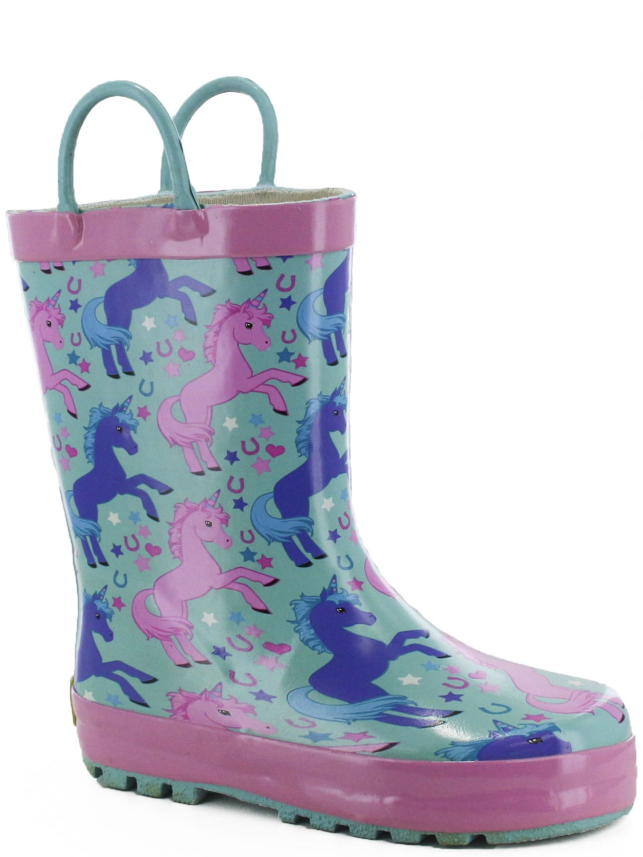 unicorn rubber boots