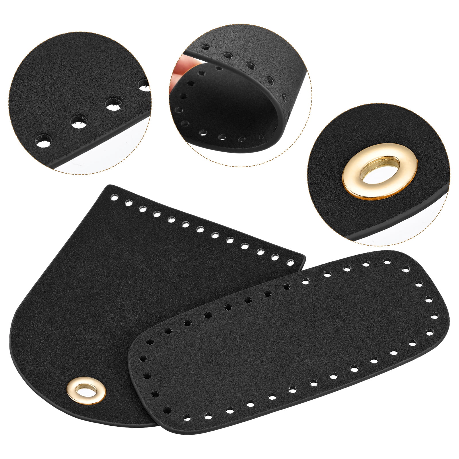 Unique Bargains Leather Bag Backpack Making Kit Purse Making Kit Bag Bottom 1
