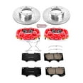 thumbnail image 2 of PowerStop Front Z23 Evolution Sport Brake Pad and Rotor Kit with Red Powder Coated Calipers Fits: TOYOTA Select Models KC2324, 2 of 2