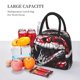 thumbnail image 5 of Easygdp Fierce Red Viper Graphic Art Bolsa de Almuerzo Insulada Grande, Forro de Aluminio, Diseño Espacioso, a Prueba de Fugas, Ideal para Trabajo, Picnics, Viajes y Actividades al Aire Libre, 5 of 6