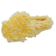 Making Waves Yellow Super Hairy Fuzzy Slippers