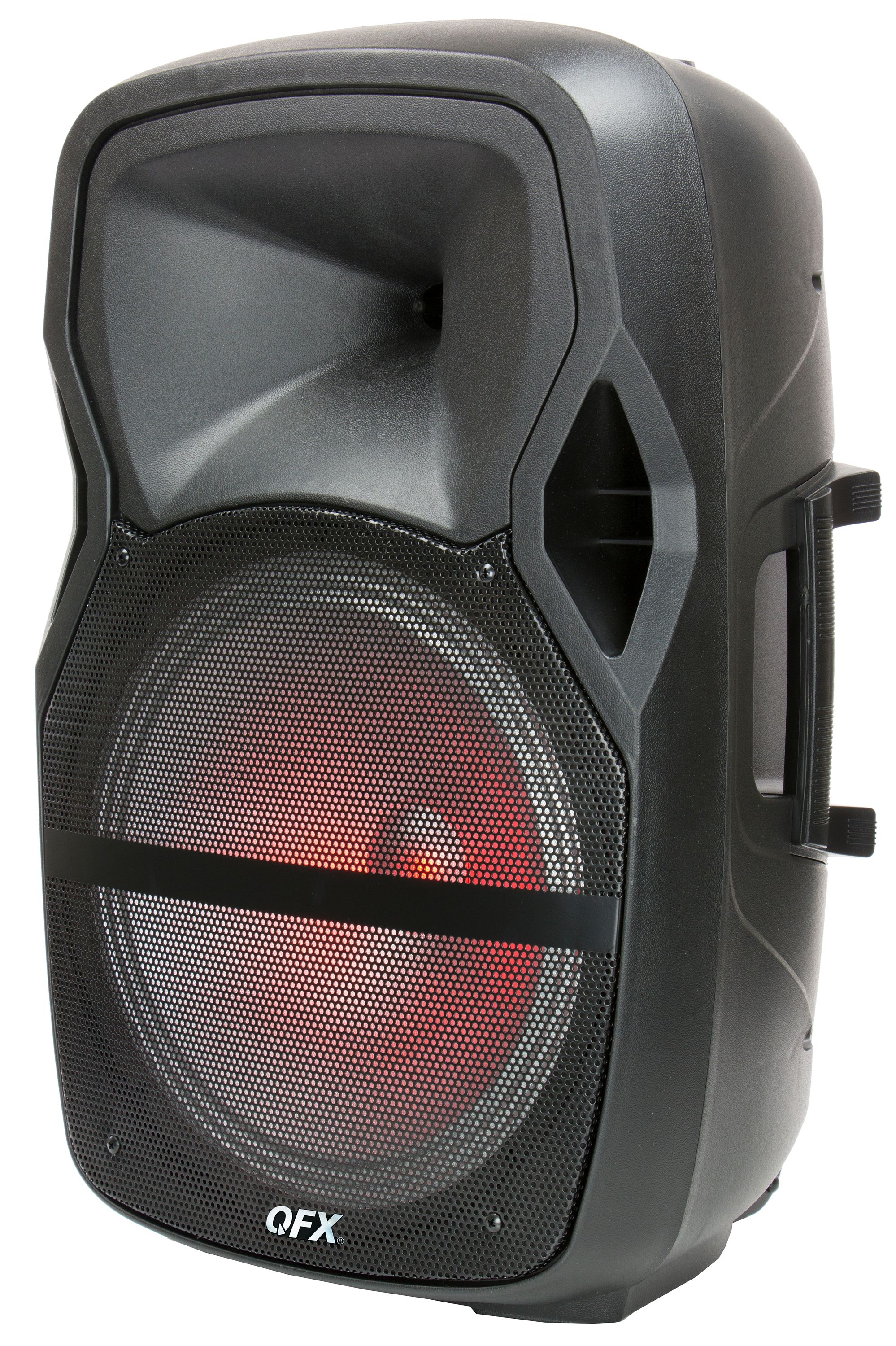 QFX PBX-61155 15" 4600W Portable Bluetooth Speaker (Bonus Stand Included) - image 2 of 7