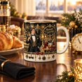 Ceramic Mug Tuxedo Gentleman Art Deco Midnight Celebration for New Year ...