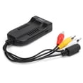 thumbnail image 2 of Adaptador convertidor de SVIDEO a HDMI CVBS Z51B compatible con alta resolución 720P 1080P Plug and Play, 2 of 15