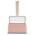 thumbnail image 3 of Pala metálica resistente para arena de gatos. Pala metálica para limpiar cajas de arena y pellets de pino., 3 of 8