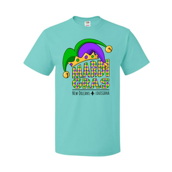 Inktastic Mardi Gras New Orleans Louisiana Jester Hat T-Shirt