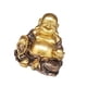 thumbnail image 4 of Escultura de Buda Maitreya, escultura budista, centro de mesa artístico, adorno budista dorado para regalo de inauguración, gabinete para el hogar, 4 of 8