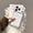 White, variant on 3D Cat Ear Polka Dot Case for iPhone 17 Pro Max, Shockproof & Scratch-Resistant TPU Cover,Black